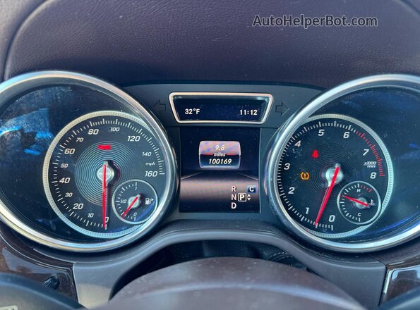 4JGDF6EE9KB225916 2019 MERCEDES-BENZ GLS Blue Вид щитка приладів