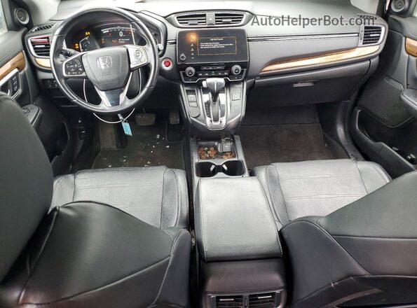 2HKRW2H96HH643794 2017 HONDA CRV Черный Вид щитка приборов