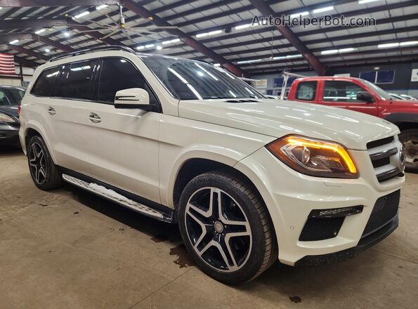 4JGDF7DE9GA680012 2016 MERCEDES-BENZ GL-CLASS Белый Вид спереди