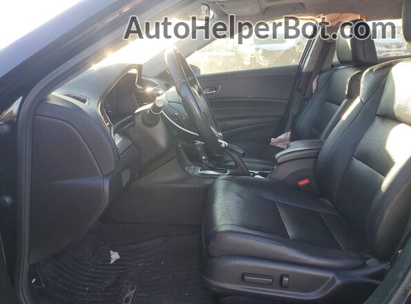 19UDE2F72GA020162 2016 ACURA ILX Черный Вид салона спереди