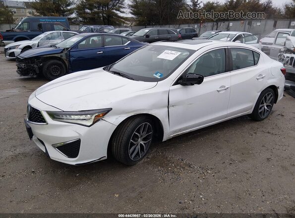 19UDE2F74LA013014 2020 ACURA ILX Белый Передняя левая четверть