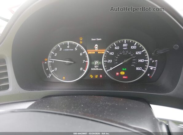 19UDE2F74LA013014 2020 ACURA ILX Белый Вид задних сидений