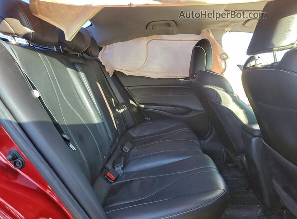 19UDE2F77KA009599 2019 ACURA ILX Красный Вид задних сидений