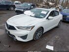 2019 Acura Ilx Premium Package/technology Package White vin: 19UDE2F78KA001026