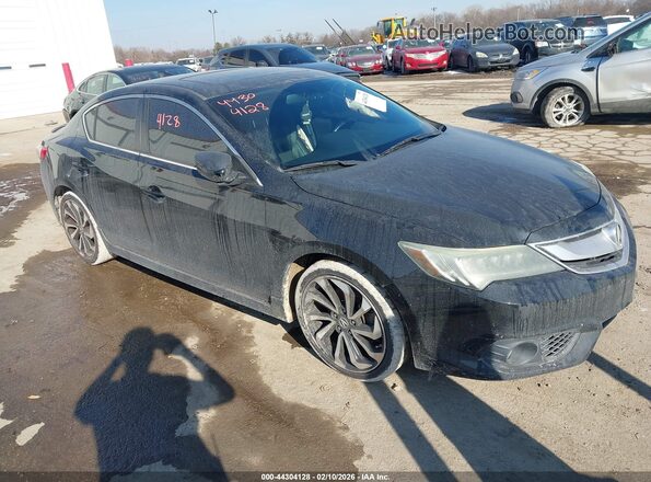 19UDE2F82GA000826 2016 ACURA ILX Черный Передняя правая четверть