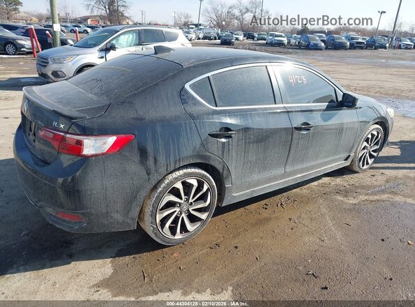 19UDE2F82GA000826 2016 ACURA ILX Черный Задняя правая четверть