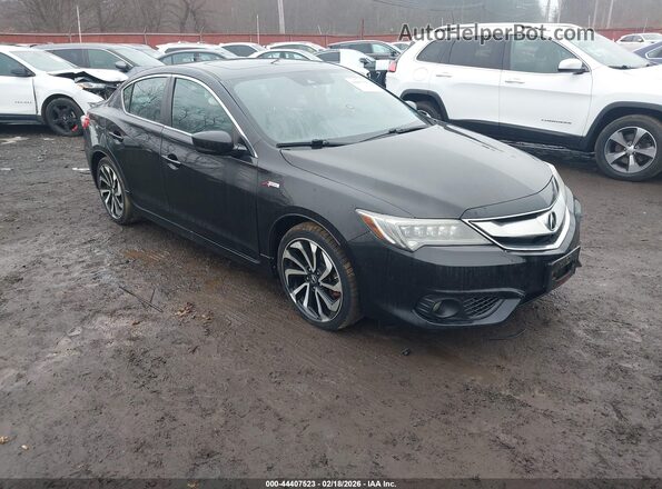 19UDE2F82JA009503 2018 ACURA ILX Black Передня права чверть