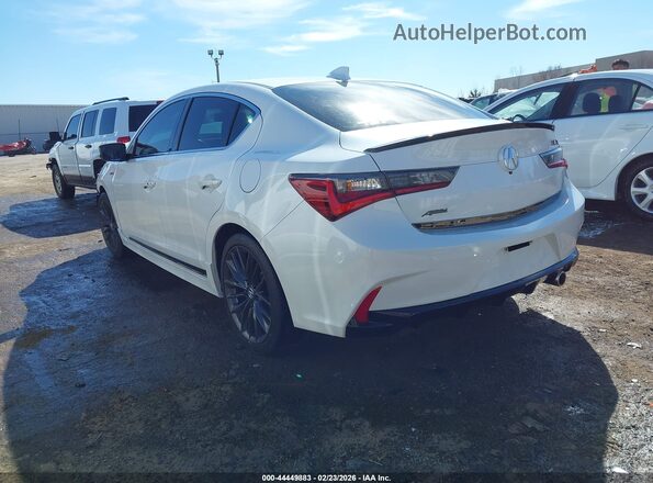 19UDE2F82KA012791 2019 ACURA ILX White Հետևի ձախ