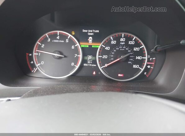 19UDE2F87LA011184 2020 ACURA ILX White Widok tylnych siedzeń