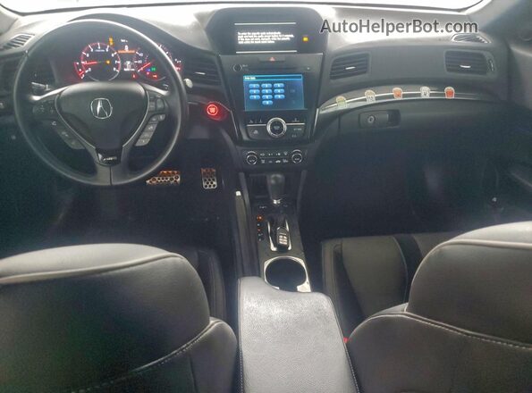 19UDE2F89KA000377 2019 ACURA ILX White წინა პანელის ხედი