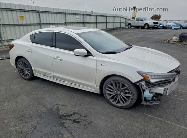 19UDE2F89KA000377 2019 ACURA ILX White წინა მარჯვენა