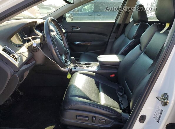 19UUB1F34GA015965 2016 ACURA TLX Белый Вид салона спереди