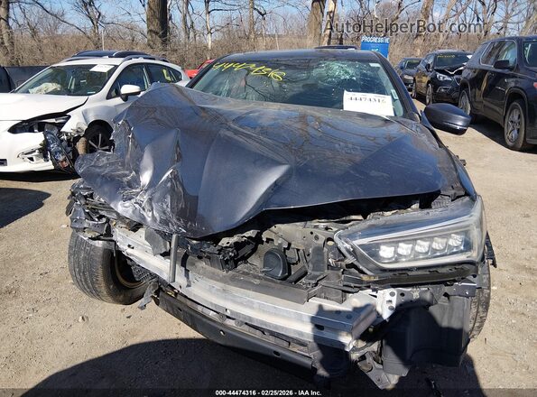 19UUB1F35LA007710 2020 ACURA TLX Серый Вид задней части салона