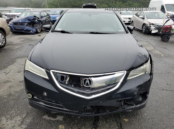 19UUB1F36GA004966 2016 ACURA TLX Черный Вид спереди