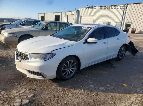 19UUB1F36JA004151 2018 ACURA TLX Белый Передняя левая четверть