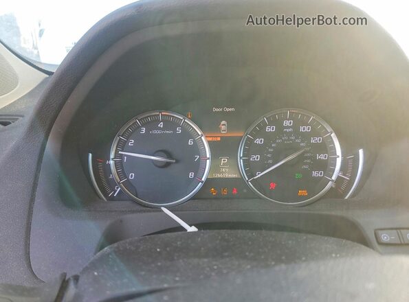 19UUB1F36JA004151 2018 ACURA TLX Белый Вид щитка приборов