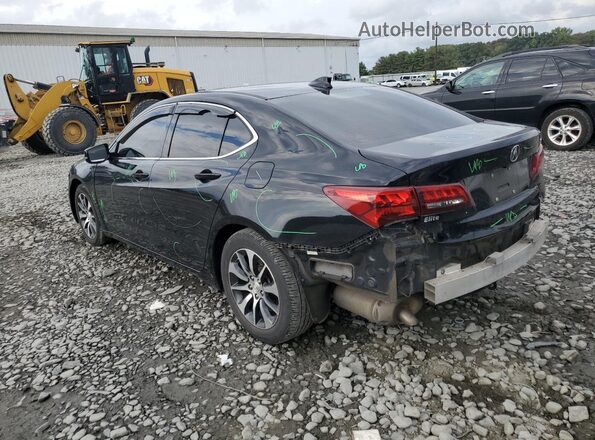 19UUB1F38HA006574 2017 ACURA TLX Черный Задняя левая четверть