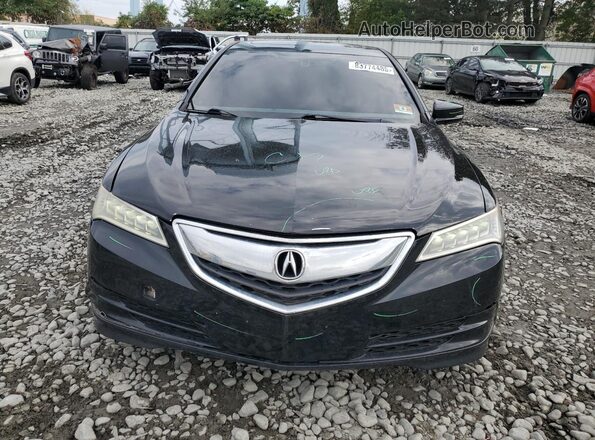 19UUB1F38HA006574 2017 ACURA TLX Черный Вид спереди