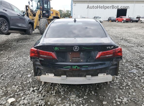 19UUB1F38HA006574 2017 ACURA TLX Черный Вид сзади