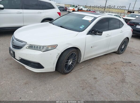 19UUB1F39HA003473 2017 ACURA TLX Белый Передняя левая четверть