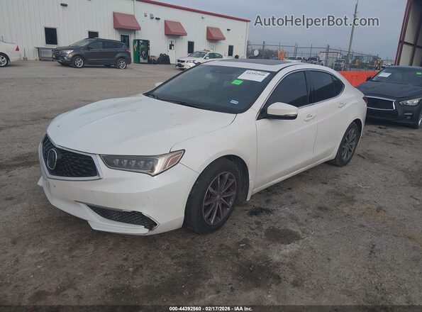 19UUB1F3XKA001092 2019 ACURA TLX White Przód lewy