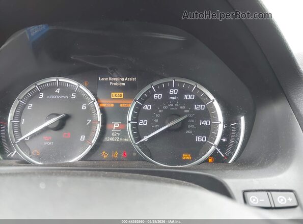 19UUB1F3XKA001092 2019 ACURA TLX White Widok tylnych siedzeń