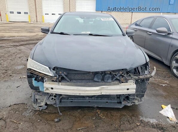 19UUB1F50GA000140 2016 ACURA TLX Black Widok z przodu