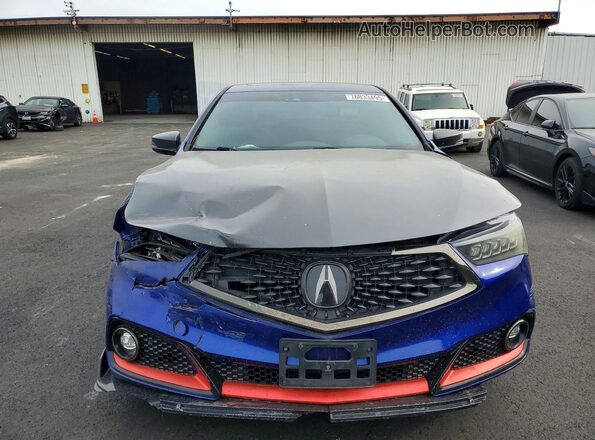 19UUB1F63KA000604 2019 ACURA TLX Синий Вид спереди