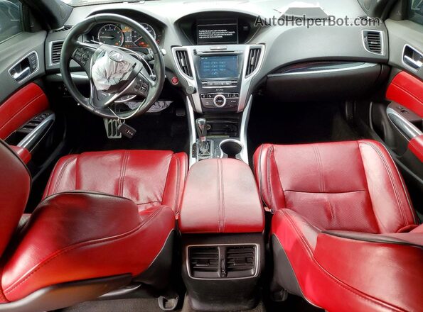19UUB1F63KA000604 2019 ACURA TLX Синий Вид панели приборов