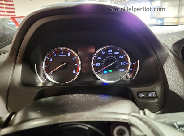 19UUB1F65KA005481 2019 ACURA TLX White Widok zestawu wskaźników
