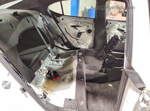 19UUB1F65KA005481 2019 ACURA TLX White Widok tylnych siedzeń