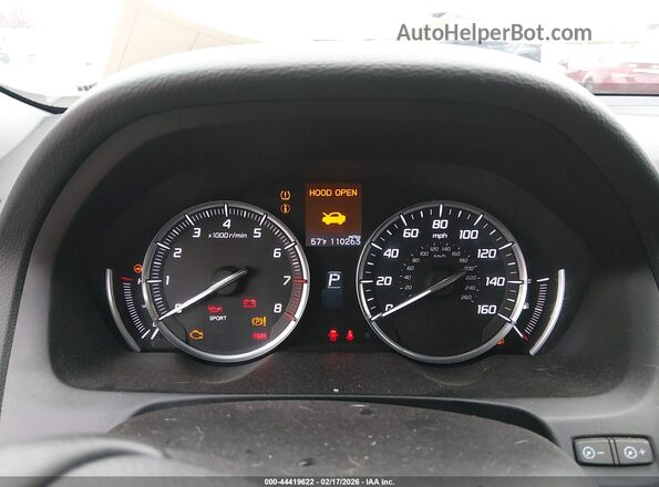 19UUB2F33GA005966 2016 ACURA TLX White Вид задніх сидінь