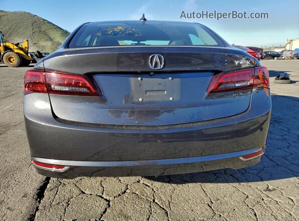 19UUB2F37GA011799 2016 ACURA TLX Charcoal Widok z tyłu