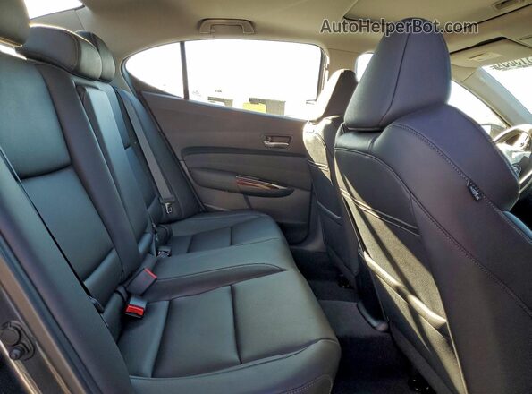 19UUB2F37GA011799 2016 ACURA TLX Charcoal Widok tylnych siedzeń