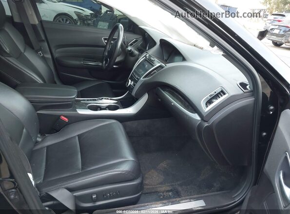 19UUB2F39KA003891 2019 ACURA TLX Черный Вид салона спереди