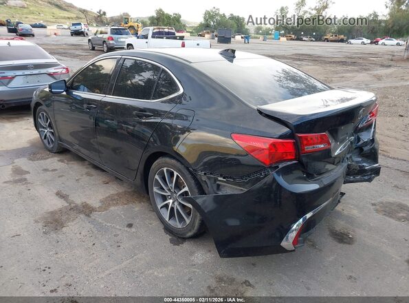 19UUB2F39KA003891 2019 ACURA TLX Черный Задняя левая четверть