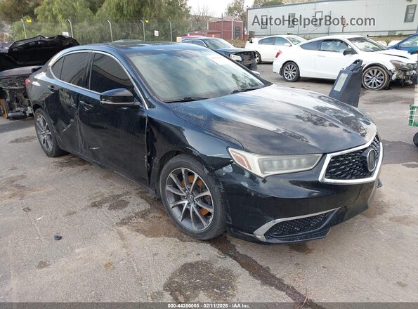 19UUB2F39KA003891 2019 ACURA TLX Черный Передняя правая четверть