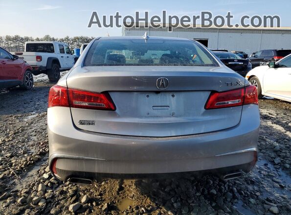 19UUB2F42LA006318 2020 ACURA TLX Silver Вид ззаду