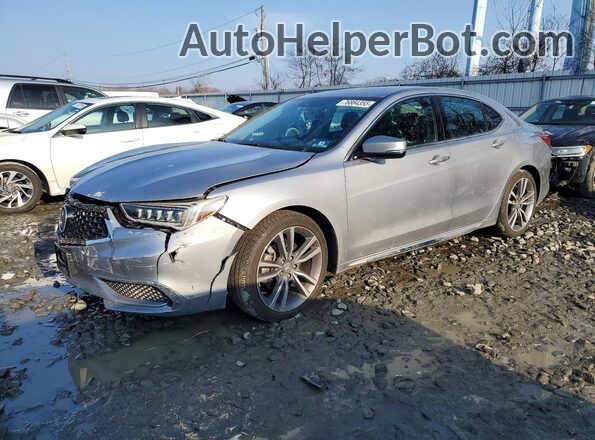 19UUB2F42LA006318 2020 ACURA TLX Silver Передня ліва чверть