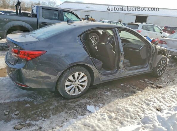 19UUB2F50GA005537 2016 ACURA TLX Серый Задняя правая четверть