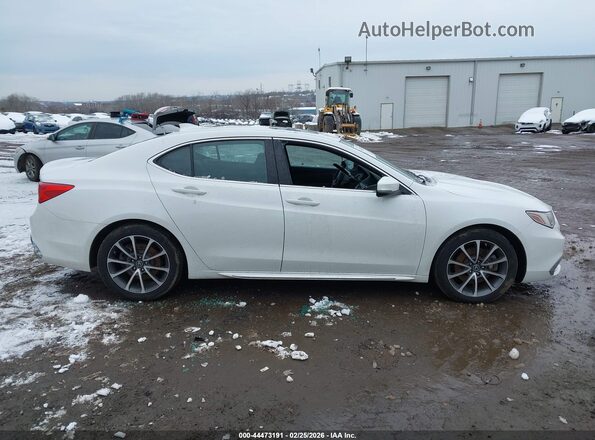 19UUB2F51JA012925 2018 ACURA TLX Белый Вид щитка приборов