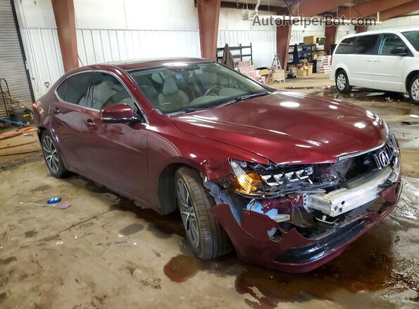 19UUB2F55GA005517 2016 ACURA TLX Red Przód prawy