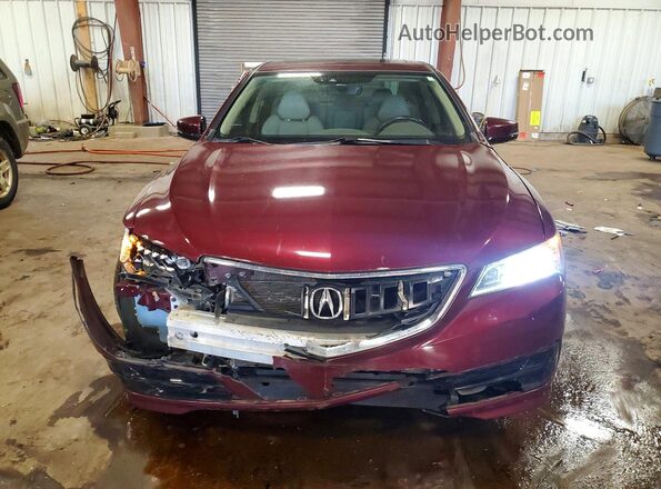 19UUB2F55GA005517 2016 ACURA TLX Red Widok z przodu