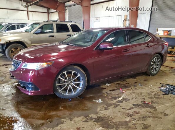 19UUB2F55GA005517 2016 ACURA TLX Red Przód lewy