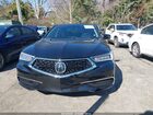 2018 Acura Tlx Tech Pkg Черный vin: 19UUB2F55JA001815