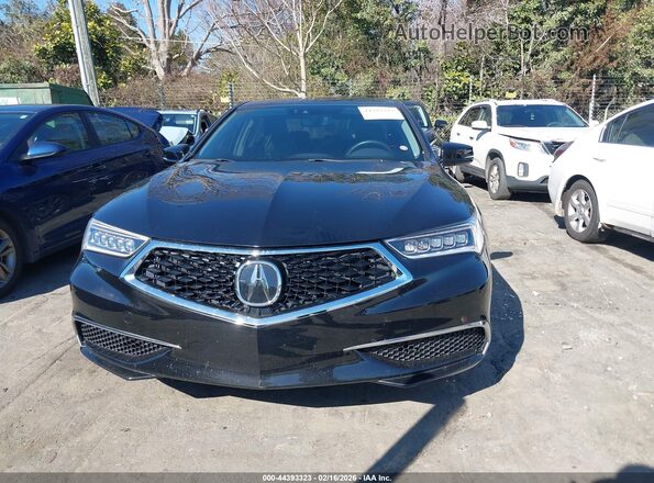 19UUB2F55JA001815 2018 ACURA TLX Черный Вид щитка приборов