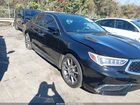 2018 Acura Tlx Tech Pkg Черный vin: 19UUB2F55JA001815