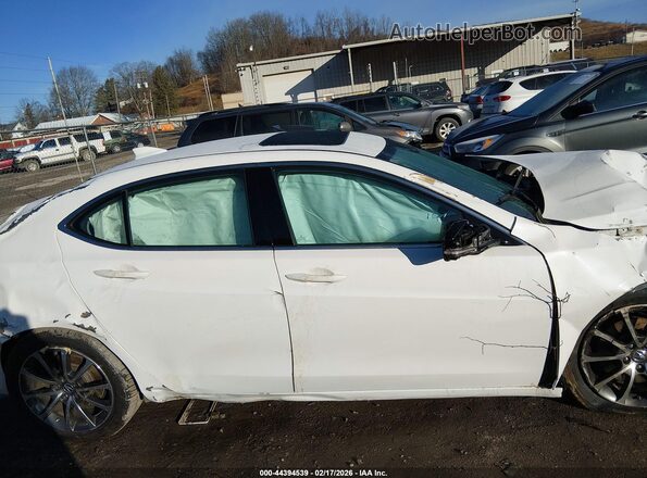 19UUB2F58HA000510 2017 ACURA TLX Белый Вид щитка приборов