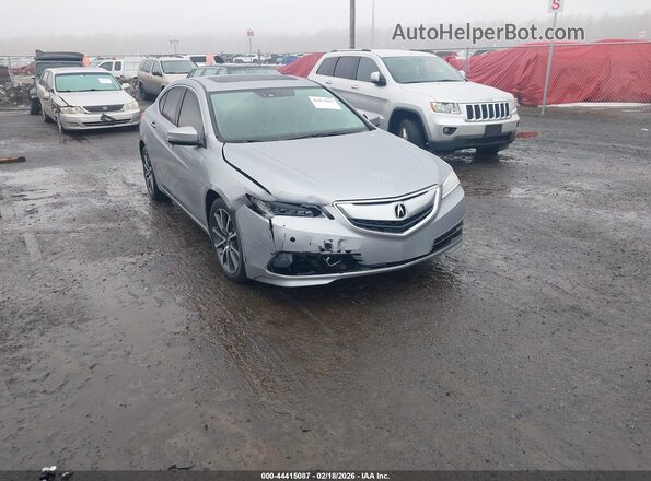 19UUB2F58HA002371 2017 ACURA TLX Серый Передняя правая четверть