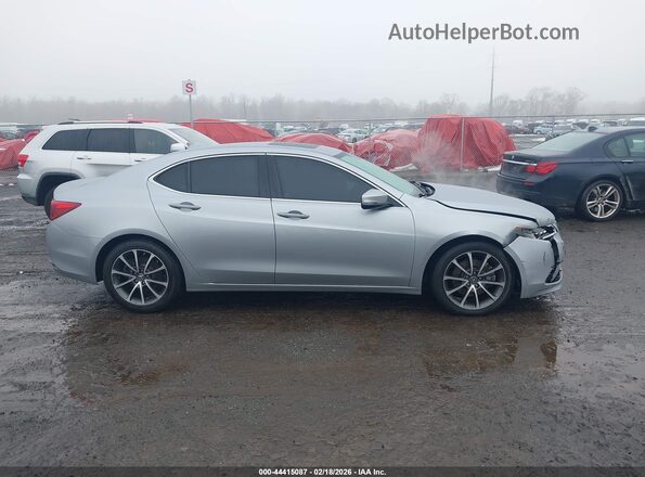 19UUB2F58HA002371 2017 ACURA TLX Серый Вид задней части салона